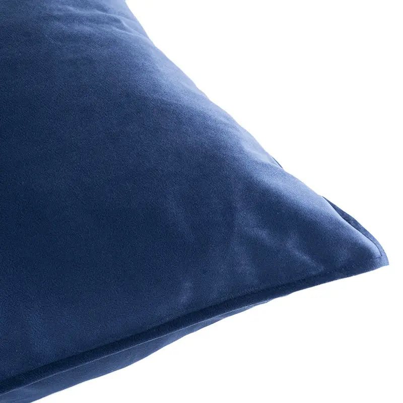 FUNDA DE COJÍN VELVET AZUL