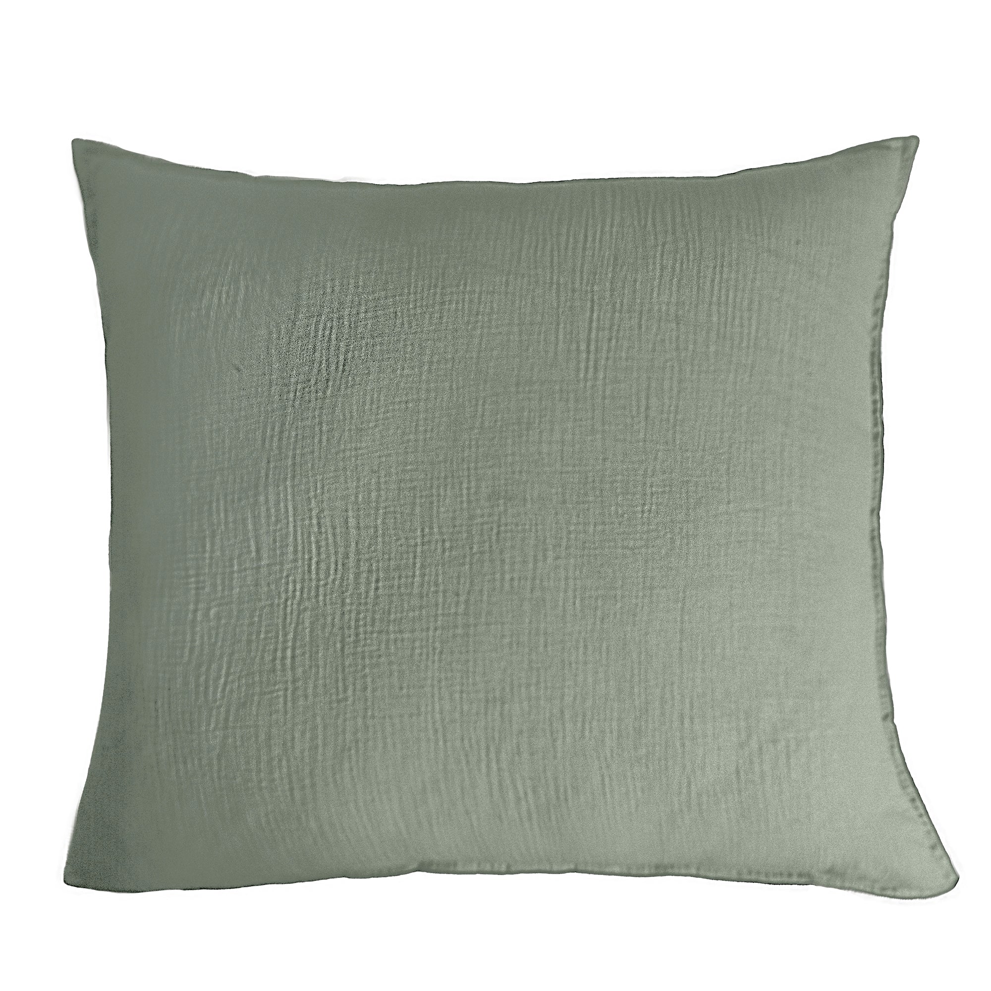 FUNDA DE ALMOHADA MUSELINA SALVIA
