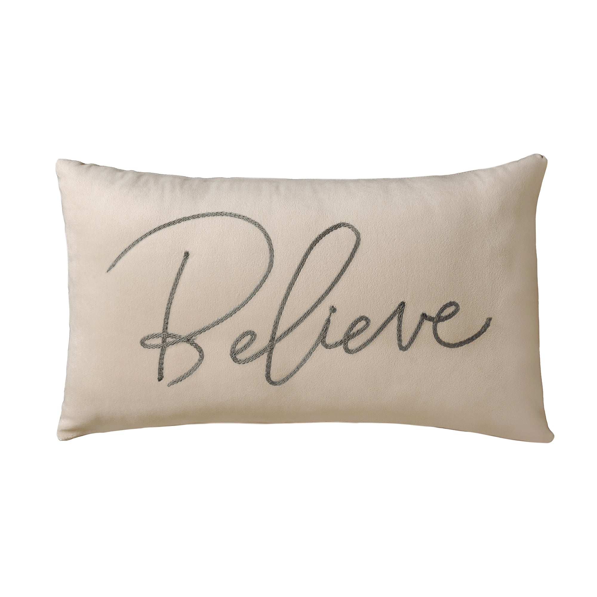 FUNDA DE COJÍN BELIEVE