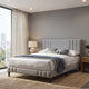 CAMA MAJESTIC 140 GRIS CLARO