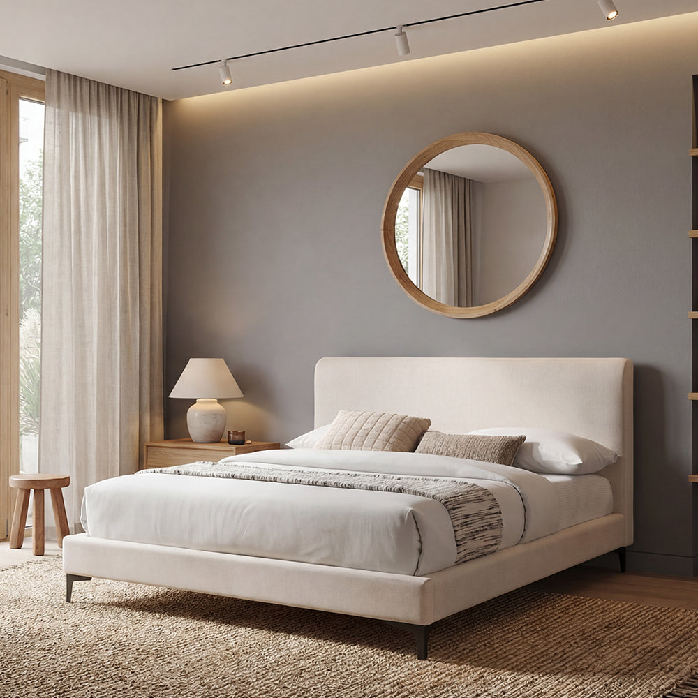 CAMA PRISMA 140 BEIGE