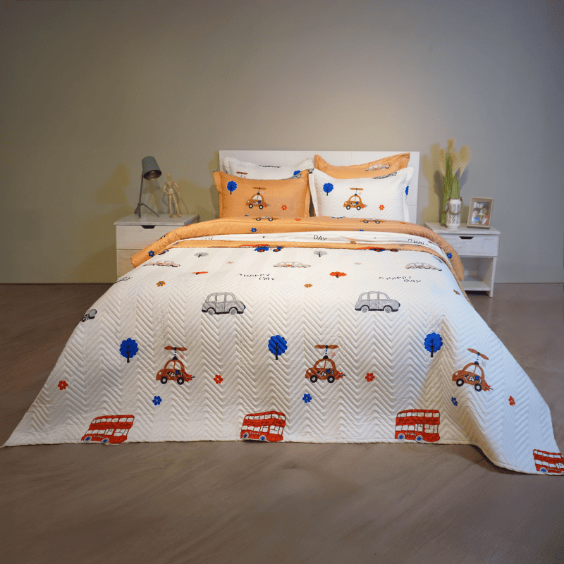 COLCHA ULTRADELGADA CARS