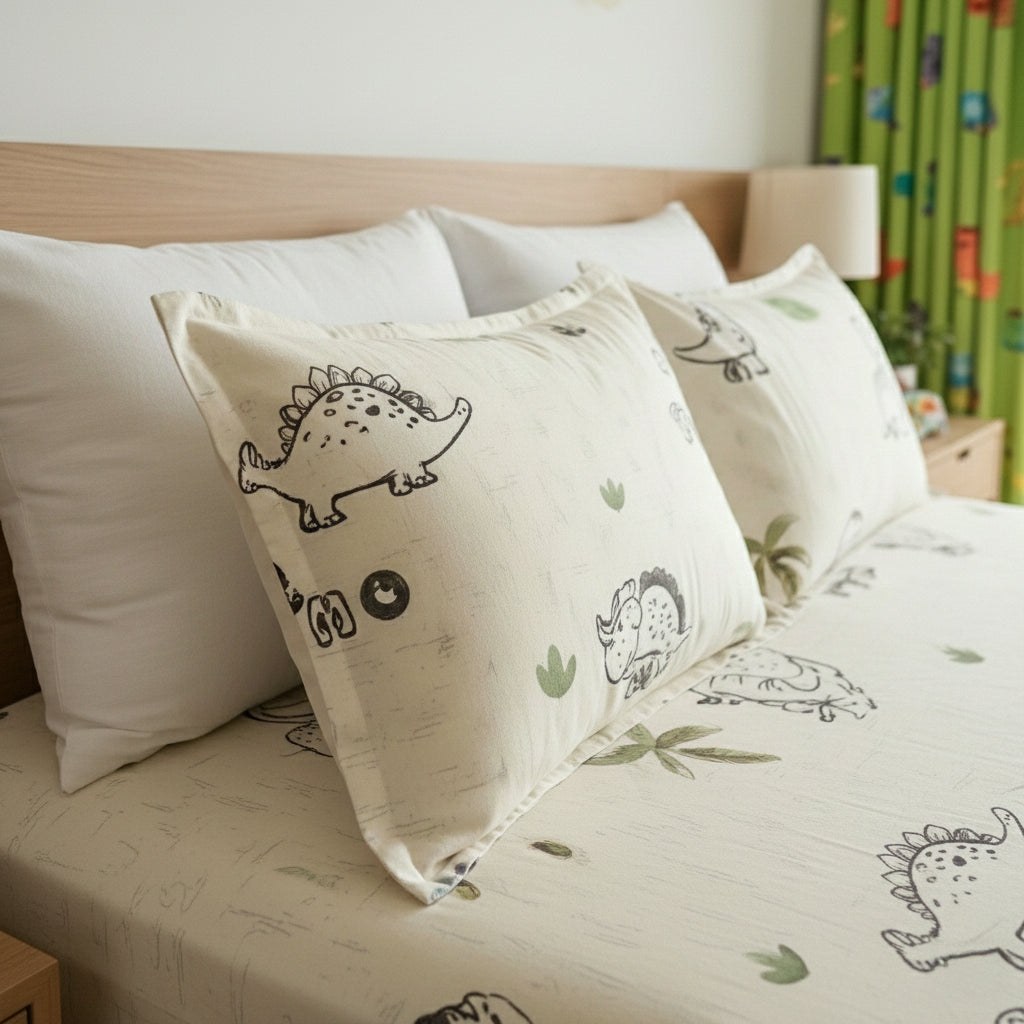 JUEGO DE SÀBANA ESTAMPADA CAMA DOBLE 140 EN ALGODON