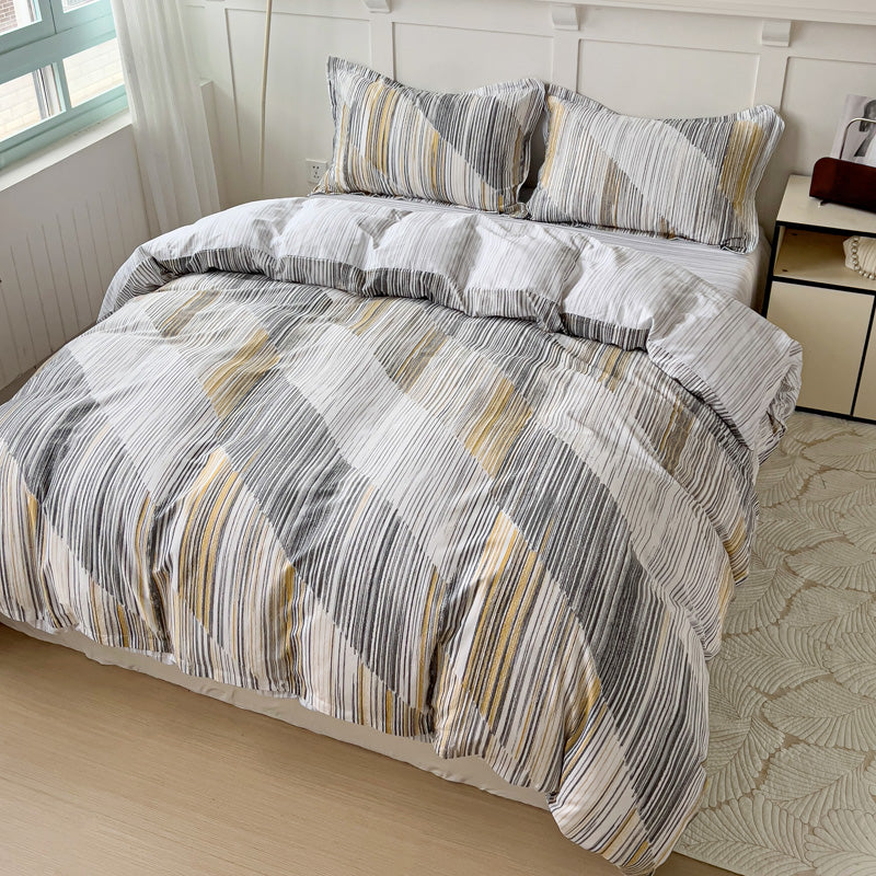 FORRO DUVET REAL 100% ALGODÓN ARTESANAL AMBAR