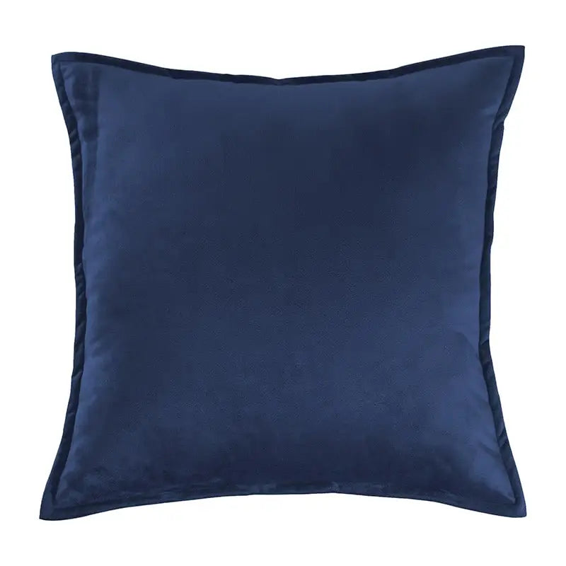 FUNDA DE COJÍN VELVET AZUL