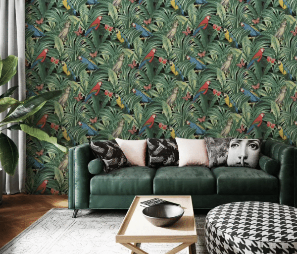 PAPEL DE COLGADURA TROPICAL - Imagen 2