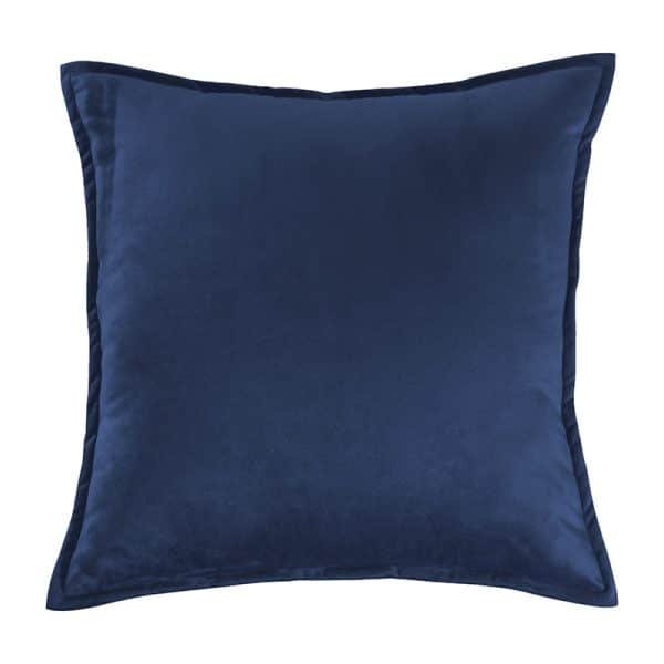FUNDA DE COJÍN VELVET AZUL