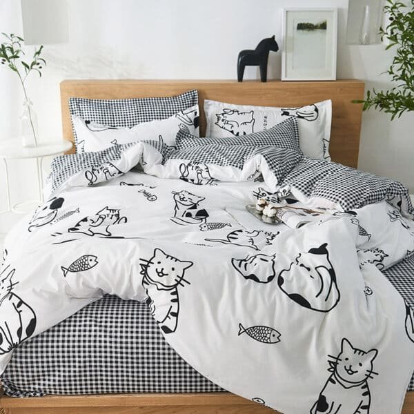 TENDIDO ACOLCHADO GATOS - Imagen 4
