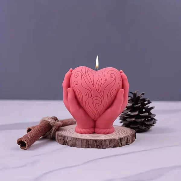 VELA MANO CORAZON - Imagen 2