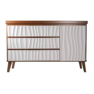 BIFFET LONDON NUEZ CON OLAS BLANCO