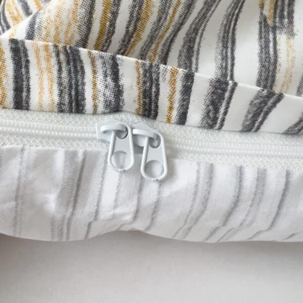 FORRO DUVET REAL 100% ALGODÓN ARTESANAL AMBAR - Imagen 8
