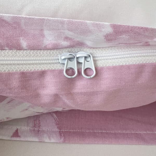 FORRO DUVET REAL 100% ALGODÓN PRADERA ROSA - Imagen 7