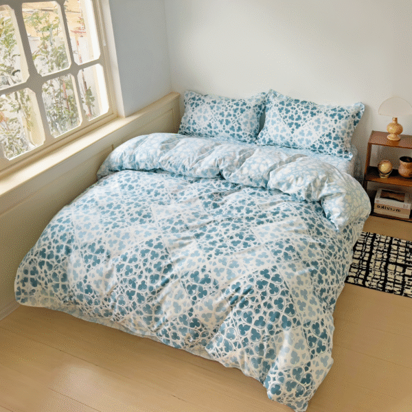 FORRO DUVET ROMA PRINT MOSAICO AZUL - Imagen 2